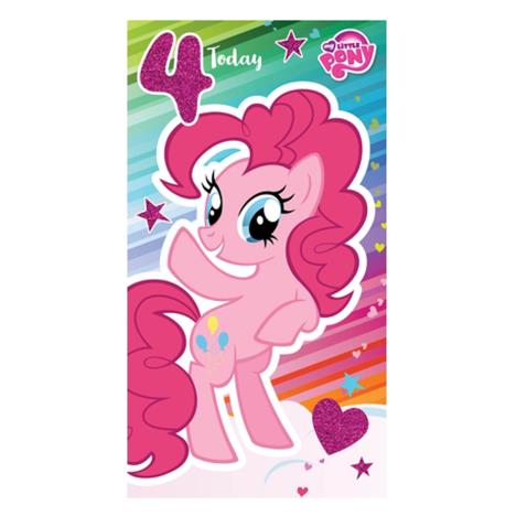 My Little Pony 4 Today 4th Birthday Card £2.10